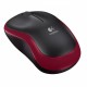 Myš Logitech Wireless Mouse M185 / optická / 3 tlačítka / 1000dpi - červená