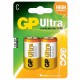 Baterie alkalická GP Ultra C, LR14, blistr 2ks