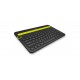Klávesnice Logitech Bluetooth Keyboard K480 US - černá