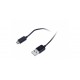 Kabel Connect IT Wirez USB/micro USB, 2m - černý