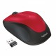Myš Logitech Wireless Mouse M235 / optická / 3 tlačítka / 1000dpi - červená