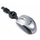Myš Genius Micro Traveler V2 / optická / 3 tlačítka / 1200dpi - stříbrná