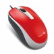 Myš Genius DX-120 / optická / 3 tlačítka / 1200dpi - červená