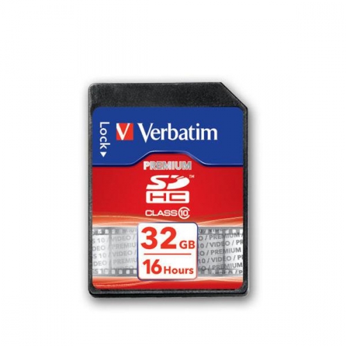 Paměťová karta Verbatim Premium SDHC 32GB UHS-I V10 U1 (90R/10W)