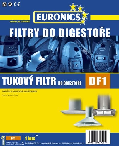 Filtr tukový Jolly DF1 pro digestoře s odtahem