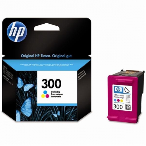 Inkoustová náplň HP 300, 165 stran - CMY