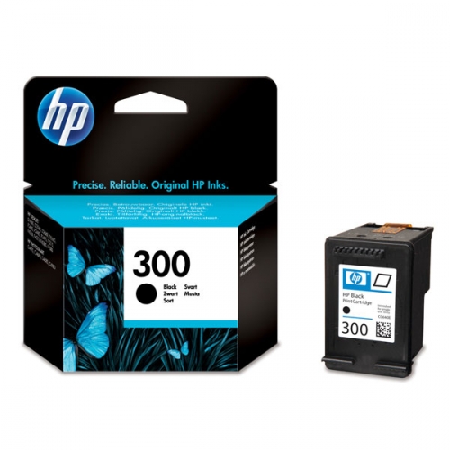Inkoustová náplň HP 300, 200 stran - černá