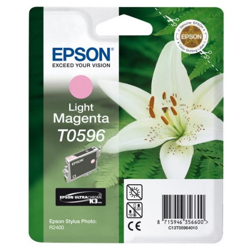 Inkoustová náplň Epson T0596, 13 ml - světle purpurová
