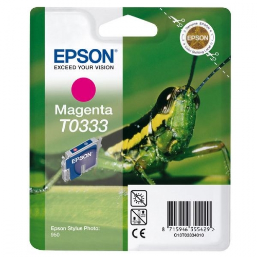 Inkoustová náplň Epson T0333, 17 ml - purpurová