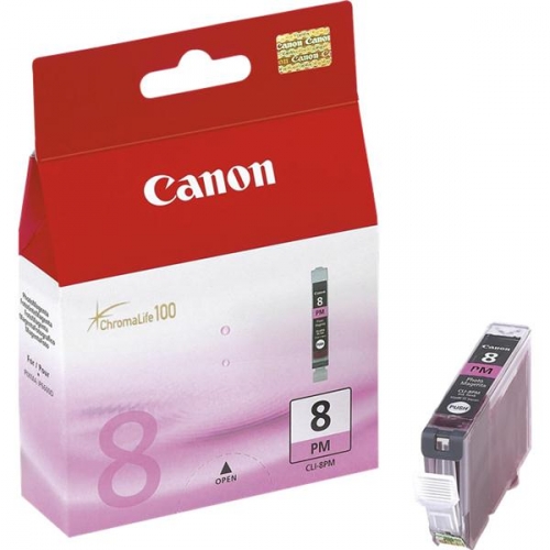 Inkoustová náplň Canon CLI-8PM, 450 stran - foto purpurová