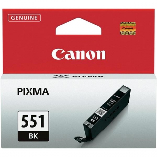 Inkoustová náplň Canon CLI-551Bk, 1105 stran - černá