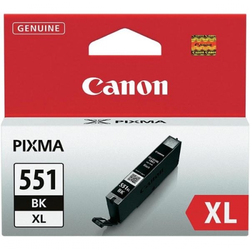 Inkoustová náplň Canon CLI-551XL BK, 4425 stran - černá
