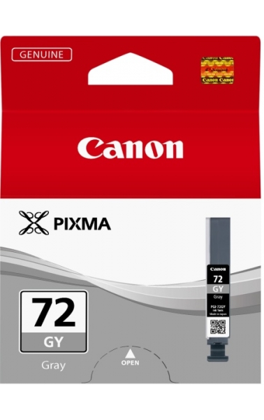 Inkoustová náplň Canon PGI-72 GY, 165 stran - šedá