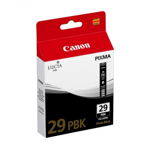 Inkoustová náplň Canon PGI-29 PBK, 1225 stran - foto černá