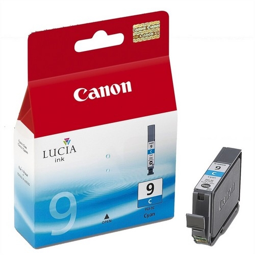 Inkoustová náplň Canon PGI-9C, 1150 stran - azurová