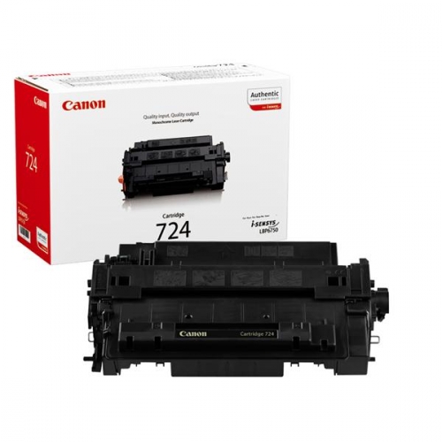 Toner Canon CRG-724, 6000 stran - černý