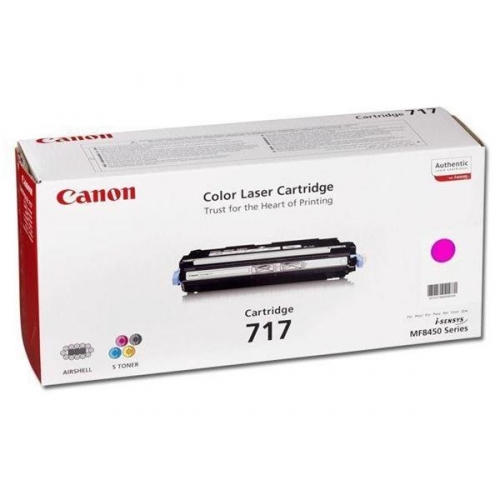 Toner Canon CRG-717M, 4000 stran - purpurový