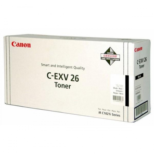 Toner Canon C-EXV26Bk, 6000 stran - černý