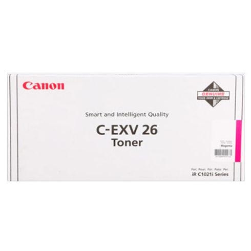 Toner Canon C-EXV26M, 6000 stran - purpurový