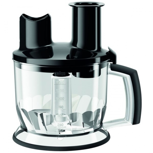 Food processor Braun MQ70 BL pro tyčové mixéry Multiquick 3, 5, 7 a bezdrátové Multiquick 9