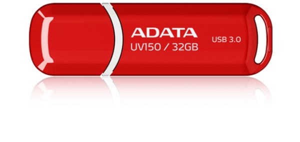 Flash USB ADATA UV150 32GB USB 3.2 - červený