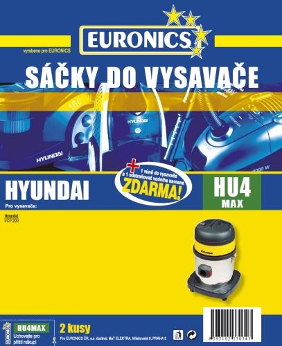 Sáčky do vysavače Jolly MAX HU 4 (2ks) pro vysav. Hyundai VCP 200
