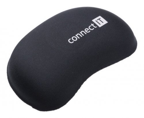 Opěrka zápěstí Connect IT před myš - černá
