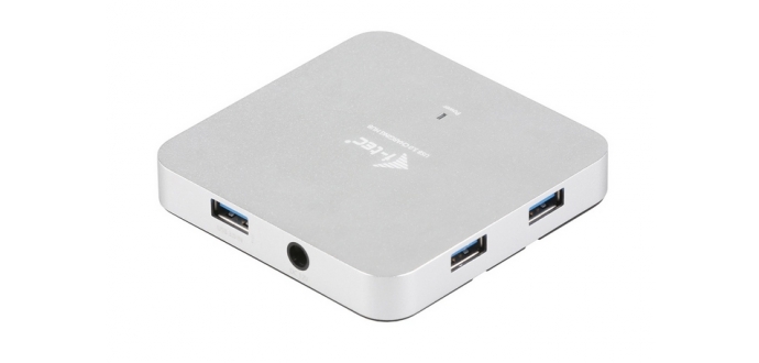 USB Hub i-tec USB 3.0 / 4x USB 3.0 - stříbrný