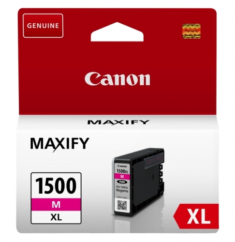 Inkoustová náplň Canon PGI-1500XL, 935 stran - purpurová