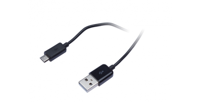 Kabel Connect IT Wirez USB/micro USB, 2m - černý