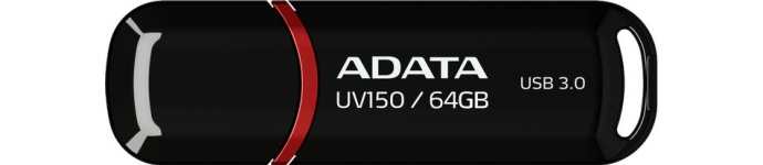 Flash USB ADATA UV150 64GB USB 3.2 - černý