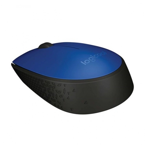 Myš Logitech Wireless M171 optická/3 tlačítka/1000DPI - černá/modrá